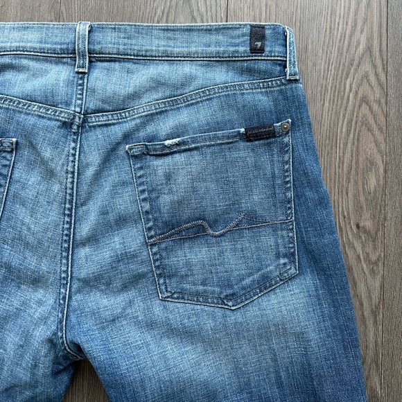 7 For All Mankind Standard Straight Jeans - Picture 5 of 10